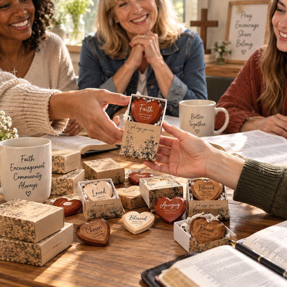 Christian Pocket Heart Gift Set(Set of 12)