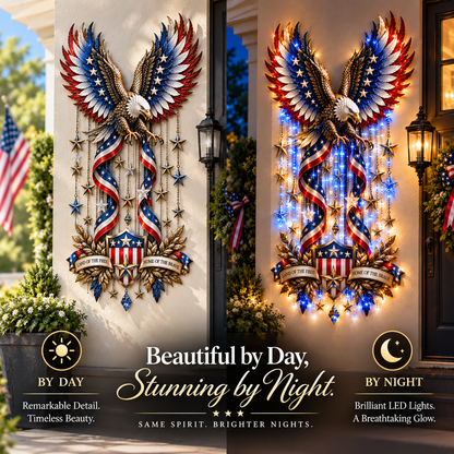 American Glory Cascade - Let Freedom Light Your Home