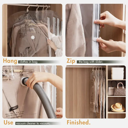 Hanging Vacuum Storage Bags Space Saver Bags