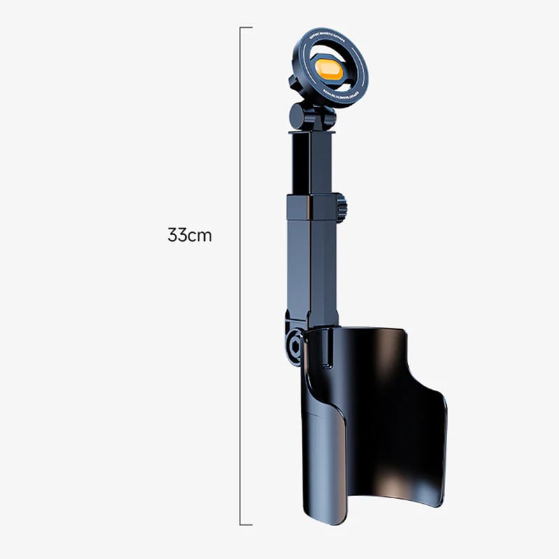 2026 Arrival Car Cup Holder Phone Mount 360 Adjustable, Strong N52 Magnet, One-Hand Operation, Fits All Phones