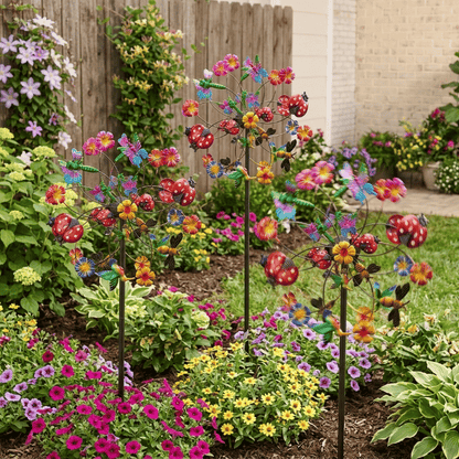 Decorative Flower Wind Spinners