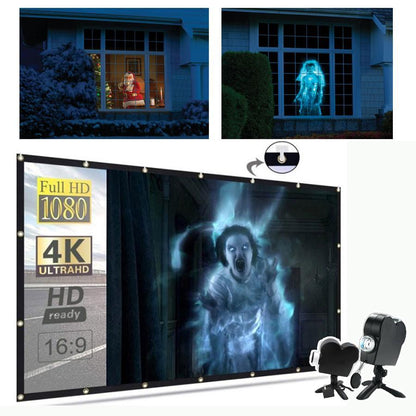 Halloween Pre- -Halloween Holographic Projection