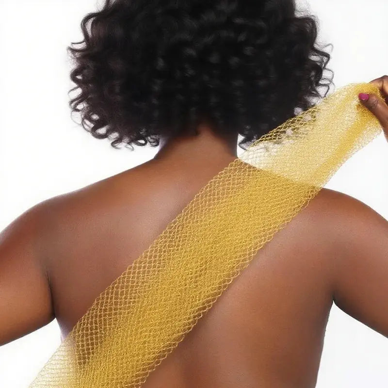4 - PACK African exfoliating net Sponge