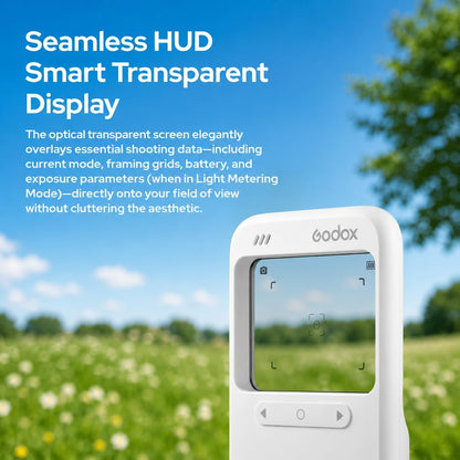 Godox C100 Transparent Viewfinder Camera See-Through Retro Style, Photography Props & Display