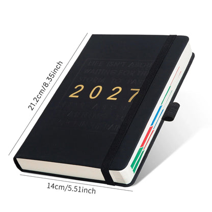 2027 Calendar Notebook A5, one day per sheet, date-marked Ideal for daily logs & future reference