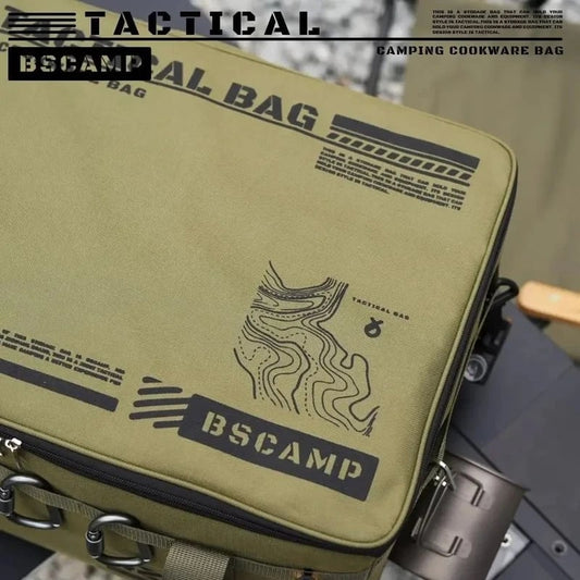 Large Capacity Outdoor Folding Storage Bag Waterproof Portable Camping & Picnic Organizer