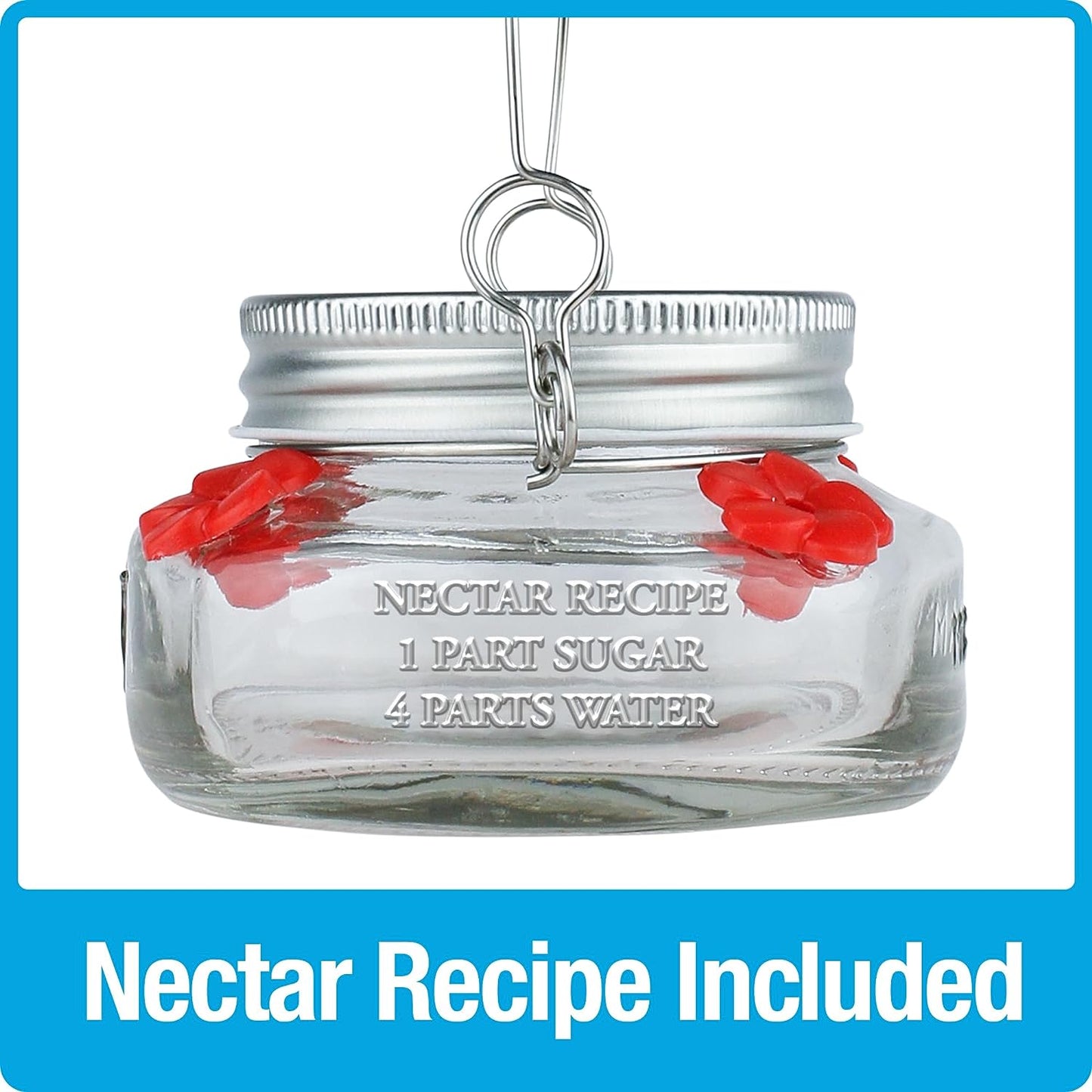 Four-Port Hummingbird Feeder