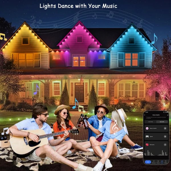 Early Christmas - Smart Rainbow LED Permanent Outdoor Light - Smartlight
