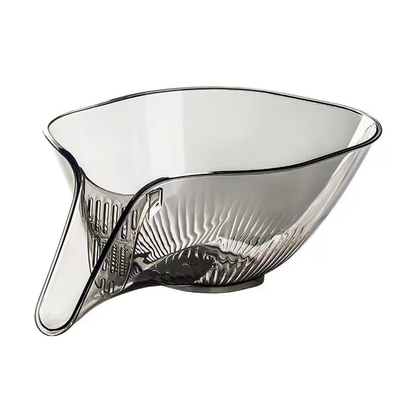 Drain Basket with Jumpstart Spout Accessories Gadgets for Washing Vegetables & Fruits