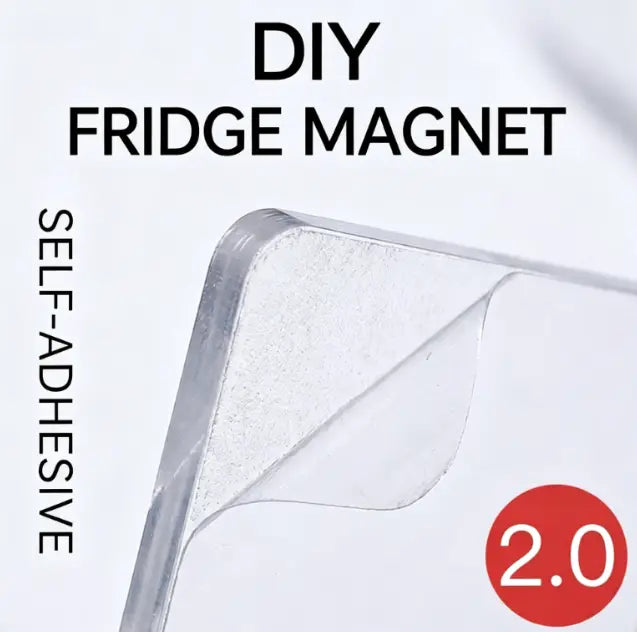 Blank Acrylic Fridge Magnets DIY Kit | 10 Pcs