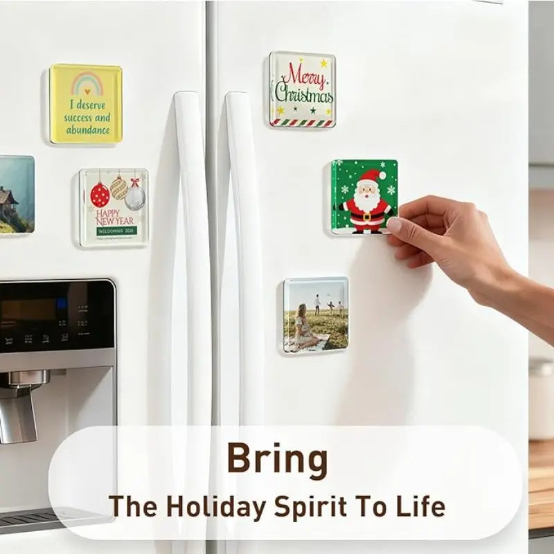 Blank Acrylic Fridge Magnets DIY Kit | 10 Pcs
