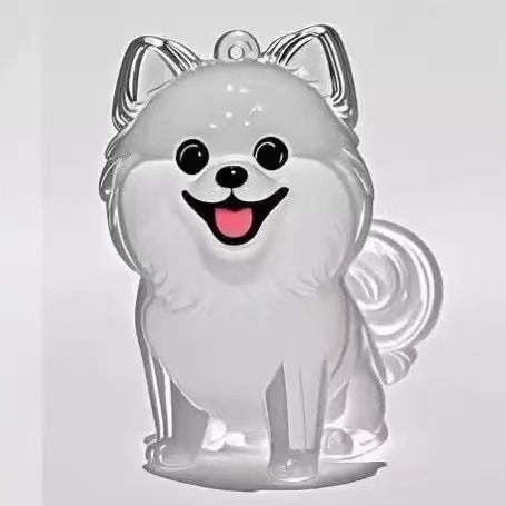 Pet Hair Keepsake Keychains