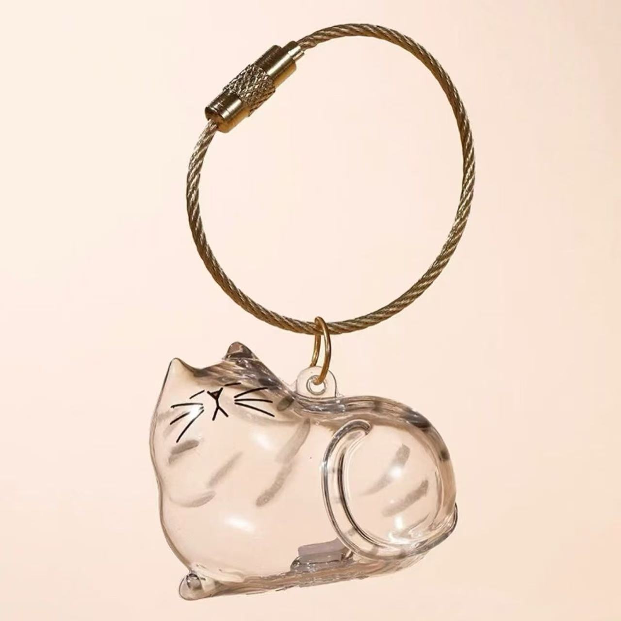 Pet Hair Keepsake Keychains