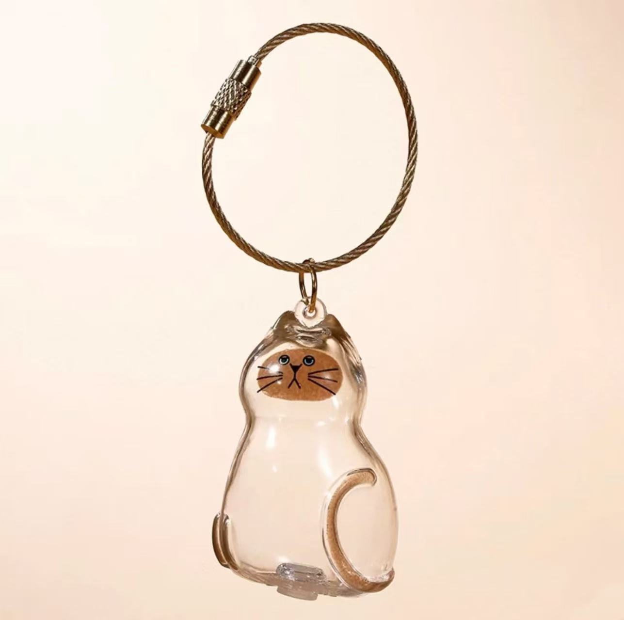 Pet Hair Keepsake Keychains