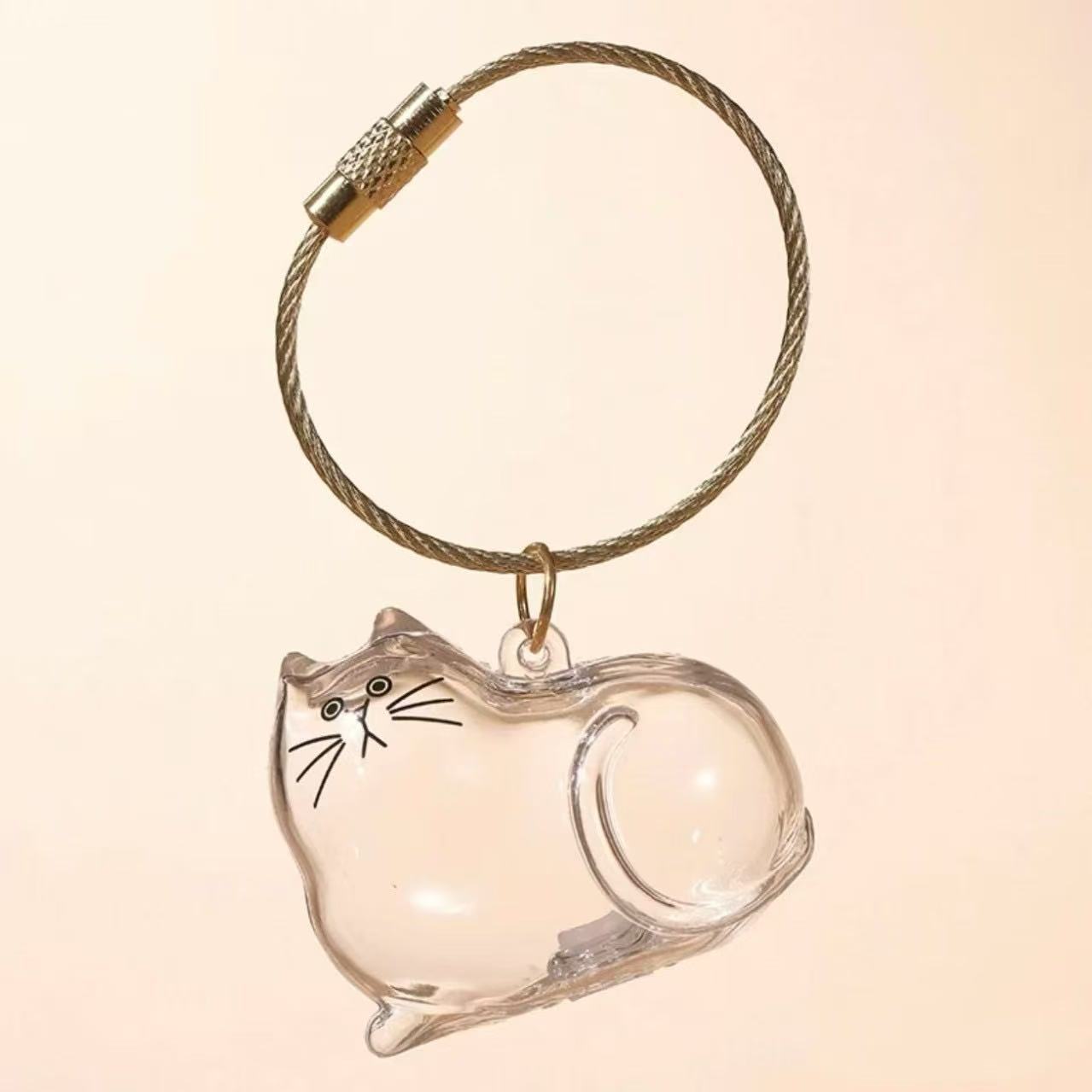 Pet Hair Keepsake Keychains
