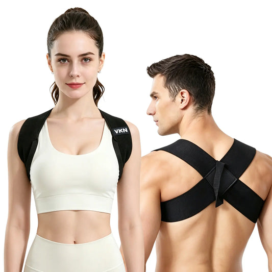 Adjustable Posture Corrector Comfortable Back Support Brace for Men & Women (XS XXL)