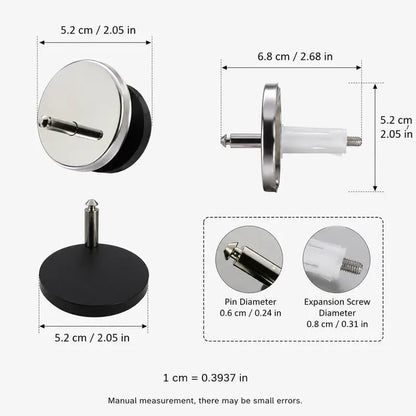 Universal Toilet Seat Expansion Bolts | Stop Wobbly Loose Toilet Seats