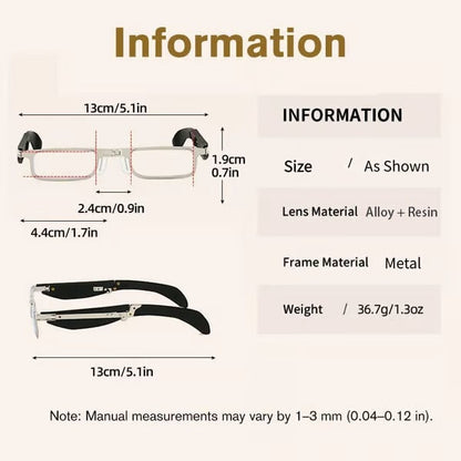 Foldable Anti-Blue Reading Glasses