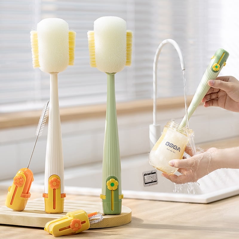 BUY 1 GET 1 FREE🧹5‑in‑1 Water Bottle Cleaner Brush✨