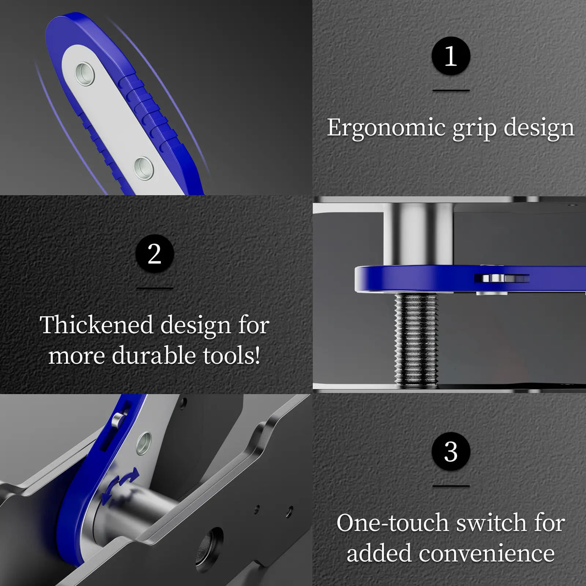 Brake Caliper Piston Press Tool 360 Rotating Wrench