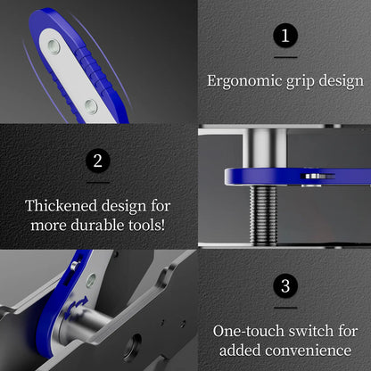 Brake Caliper Piston Press Tool 360 Rotating Wrench