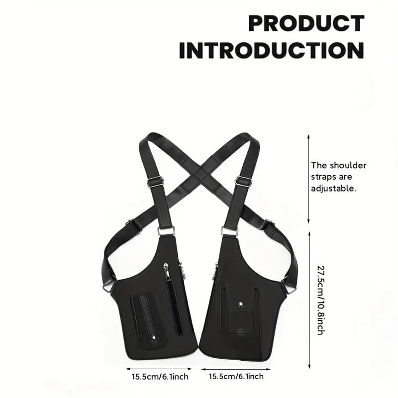 Premium Leather Crossbody & Underarm Bag Adjustable & Unisex