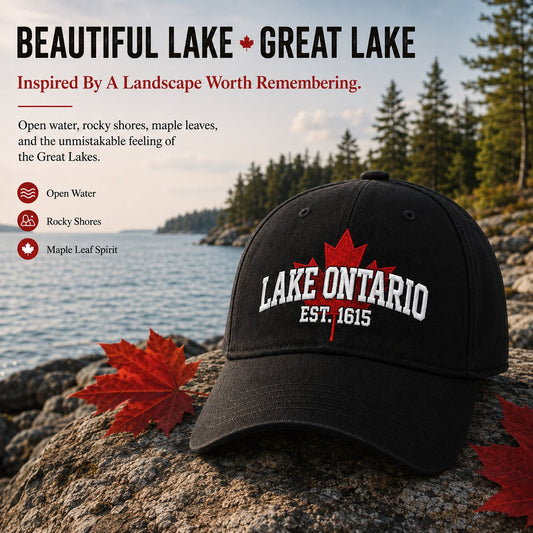 Lake Ontario Forever Heritage Embroidered Cap