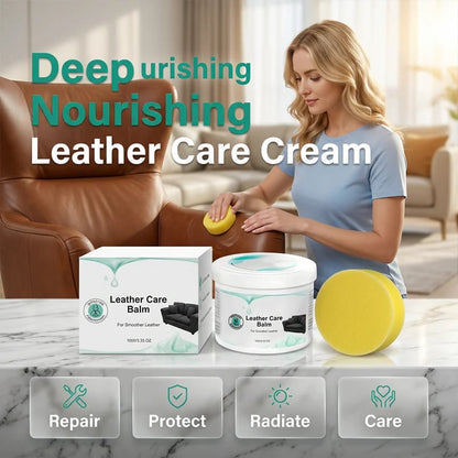 🌟🏠Deep-Conditioning Multipurpose Leather Care Balm