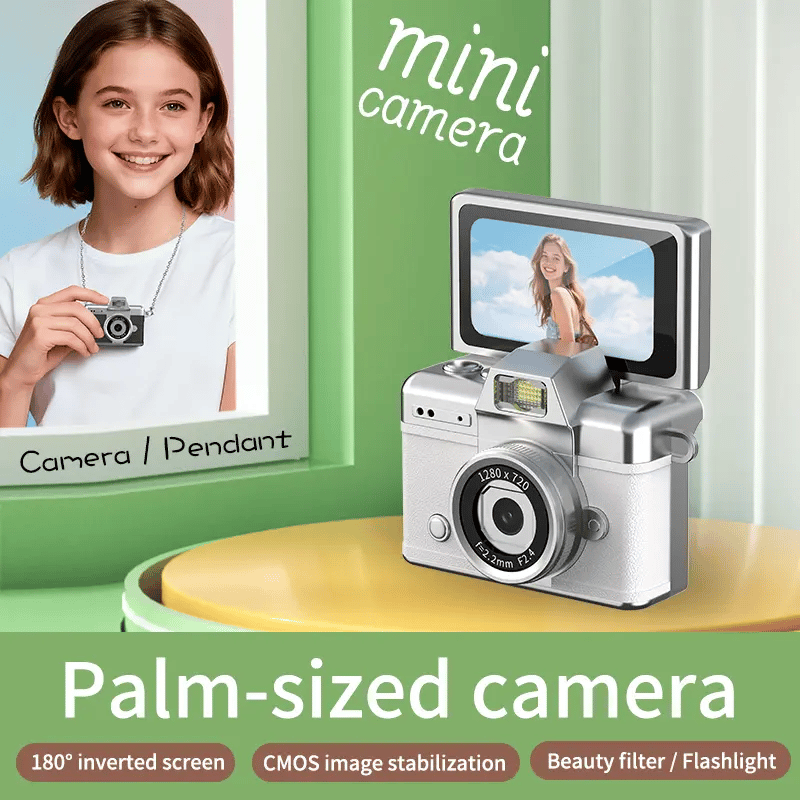 Mini Keychain Camera Tiny HD Digital Camera for Everyday Memories
