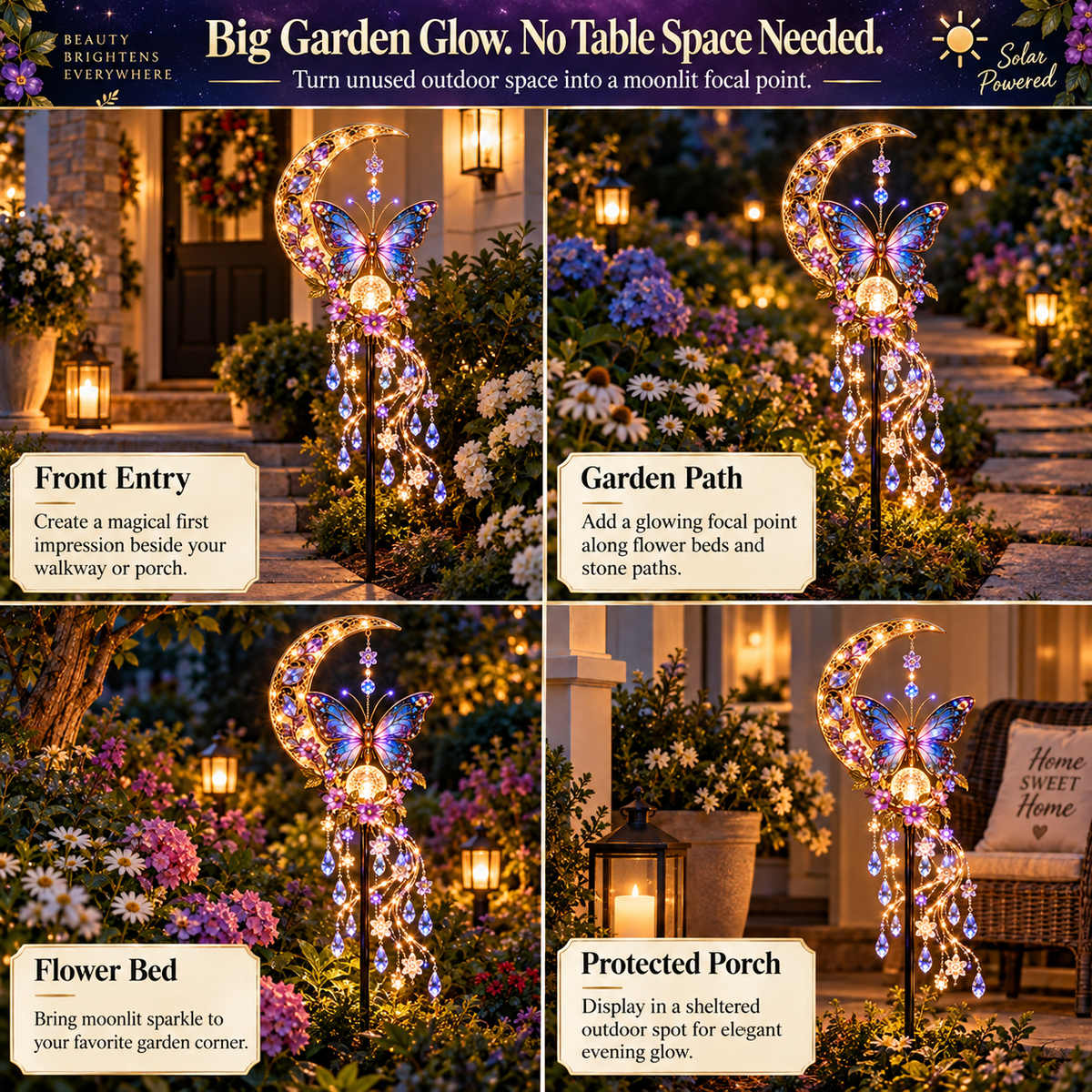 Butterfly Moonlight Cascade A Little Moonlight Magic for Your Garden