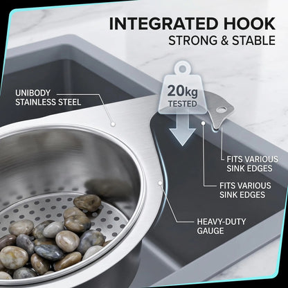 BUY 1 GET 1 FREE💧Stainless Steel Swan Sink Strainer Basket!!!🦢💧