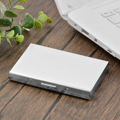 Stainless Steel RFID-Blocking Card Holder