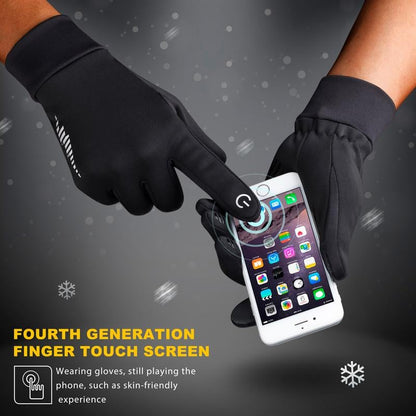 Black Friday Winter Gloves Women Men Ski Gloves Liners Thermal Warm Touch Screen
