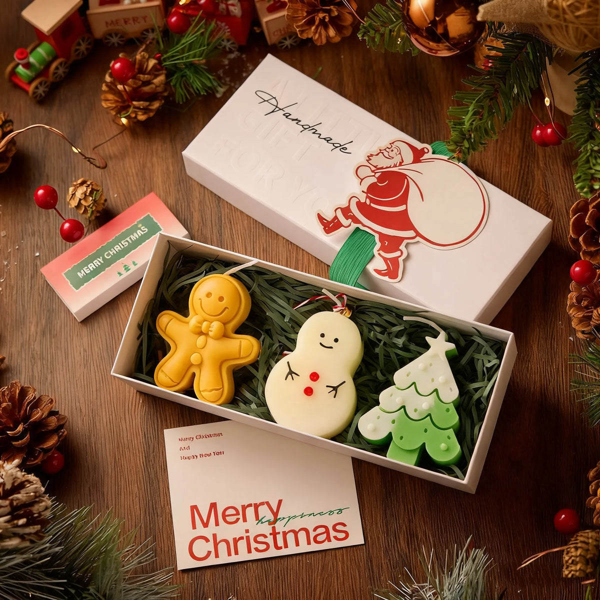 Christmas Early Handmade Christmas Scented Candle Gift Set