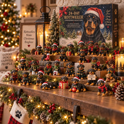 24 Days of Rottweilers 24 Loyal Hearts, 24 Christmas Surprises