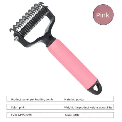 Double-Sided Dog Detangling Comb