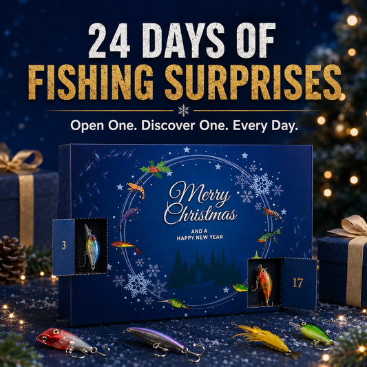 Fishing Advent Calendar-24 Fishing Lures