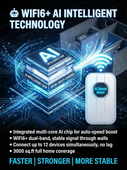 This Week's Special Price $37.99-- [Power on and use] All-network portable wifi