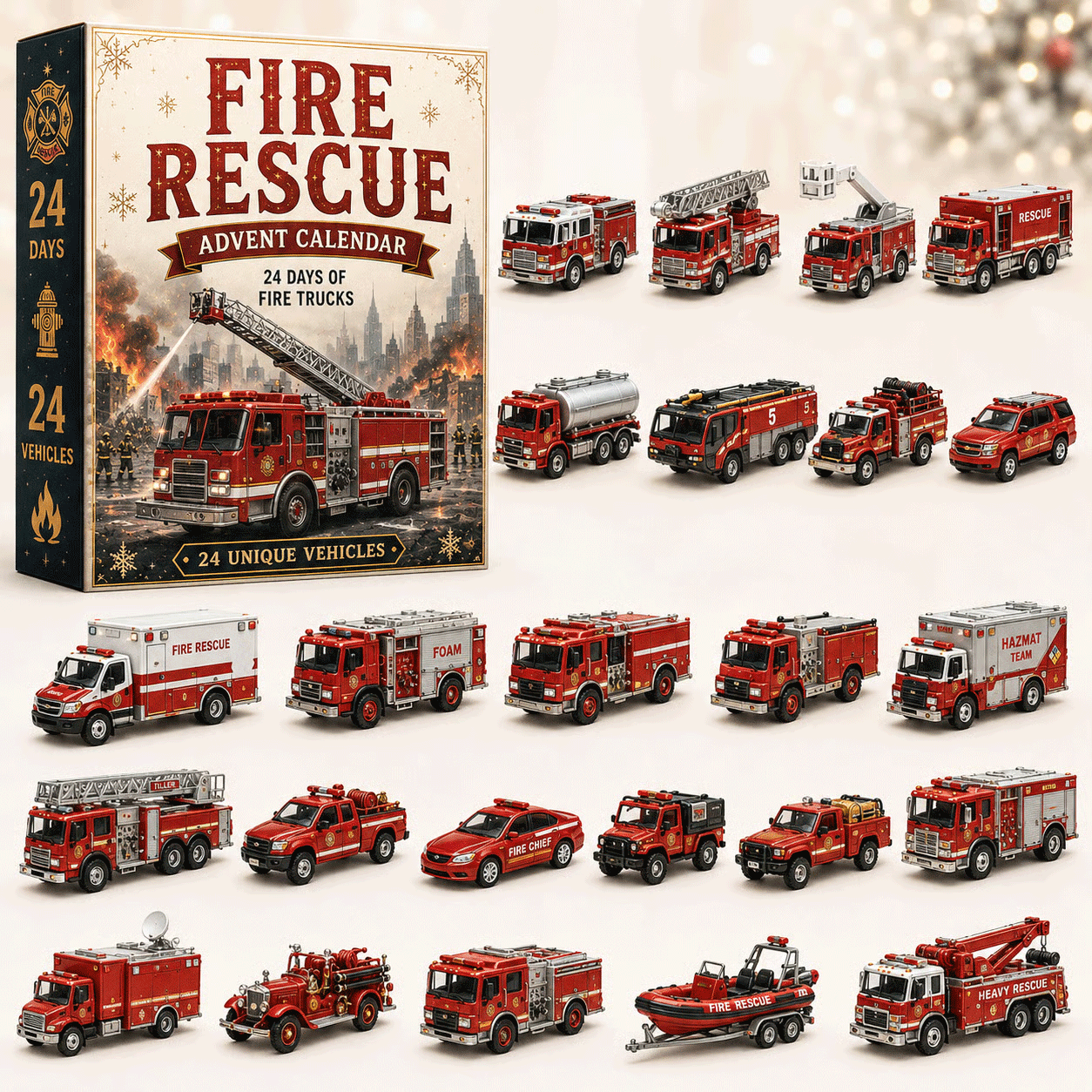 Christmas Fire Rescue 24-Day Advent Calendar