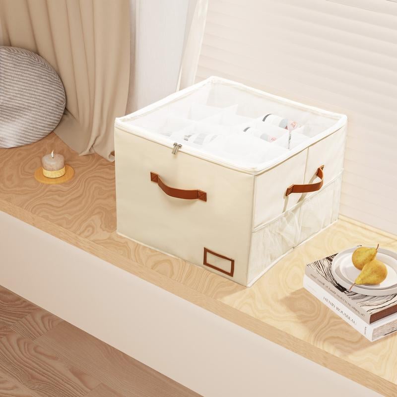 Clear-Lid Shoe Storage Box