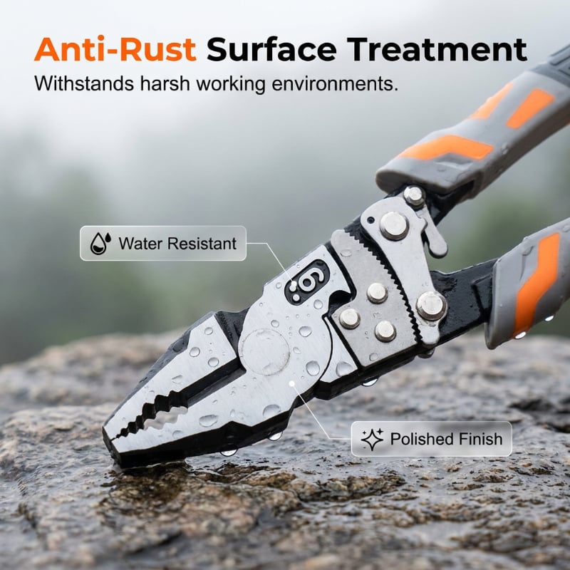 Self-Locking Ratchet Pliers Secure Grip, Less Effort