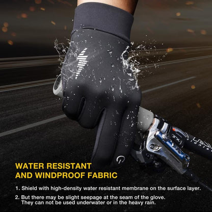 Black Friday Winter Gloves Women Men Ski Gloves Liners Thermal Warm Touch Screen