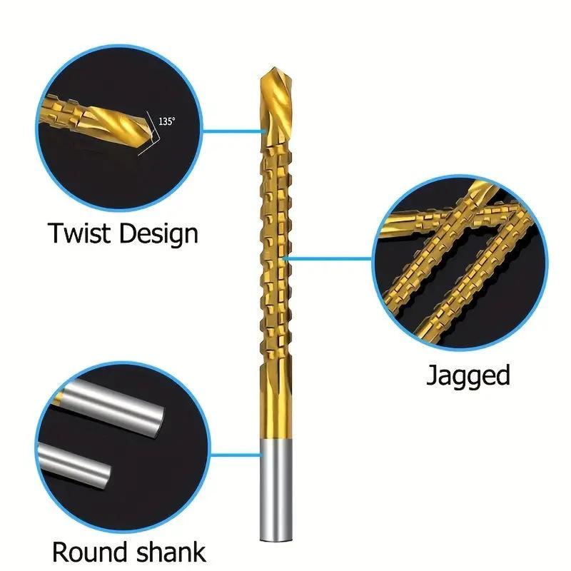 6 Counts Metalworking Ldeal For Drilling