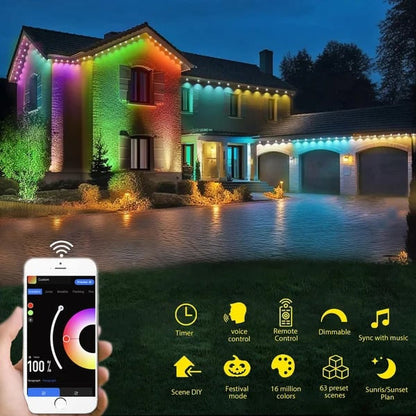 Smart Rainbow LED Permanent Outdoor Light Smartlight | Early