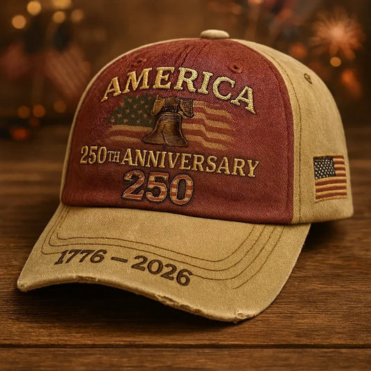 United States 250th Anniversary Red Cap