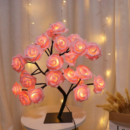 LED Rose Flower Lamp