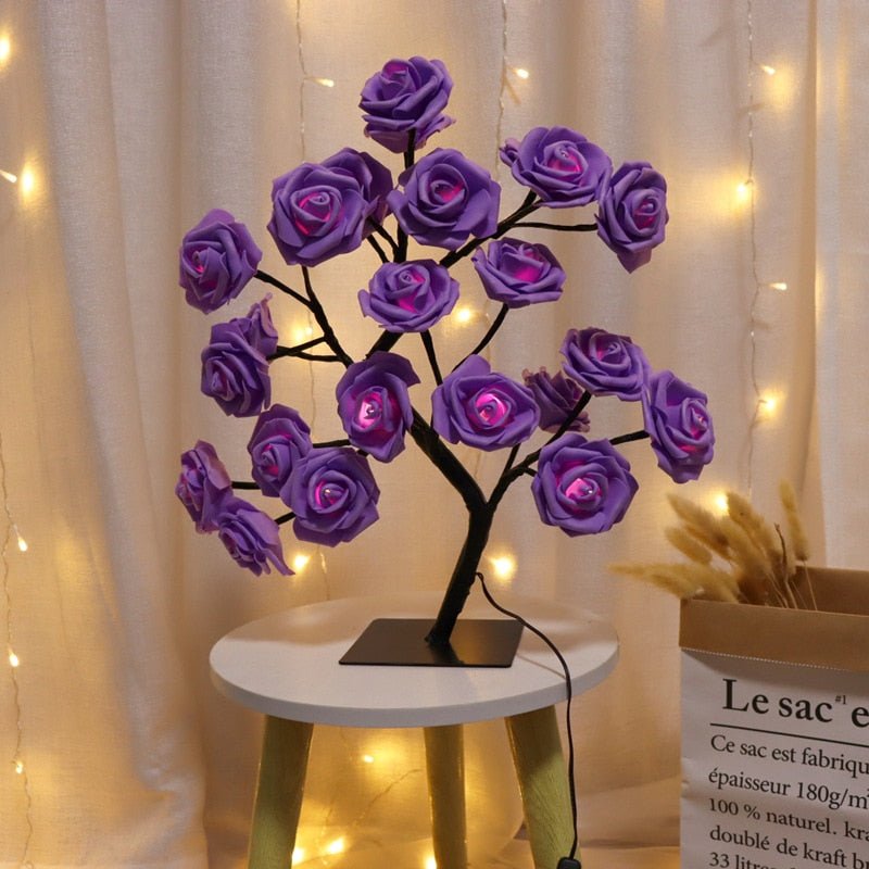 LED Rose Flower Lamp