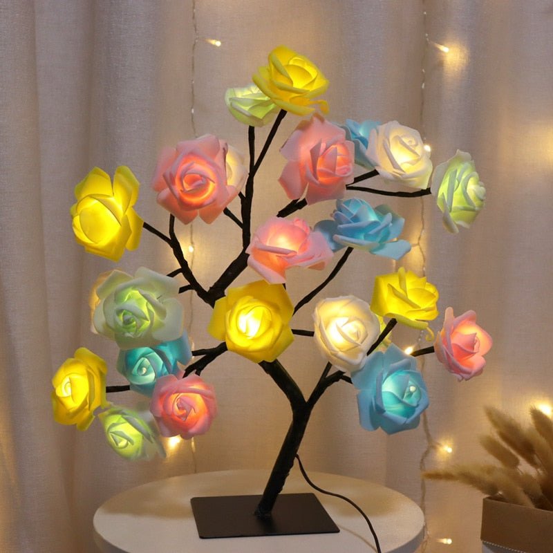 LED Rose Flower Lamp