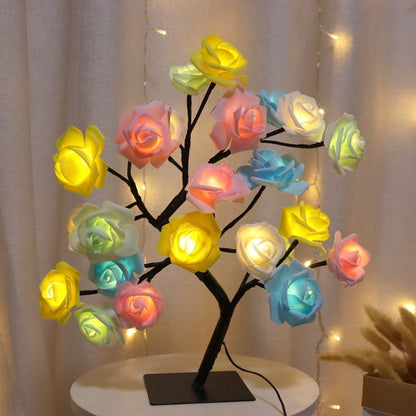 LED Rose Flower Lamp