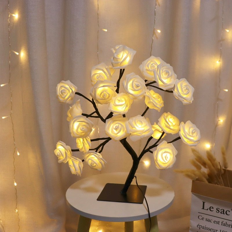 LED Rose Flower Lamp